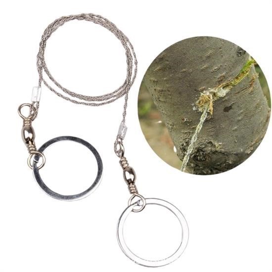 BUFFER® Karavanda ,Kampda Taşınabilir Mini Zincir Cep Testeresi Dişli Tel Ahşap Plastik Metal Kes