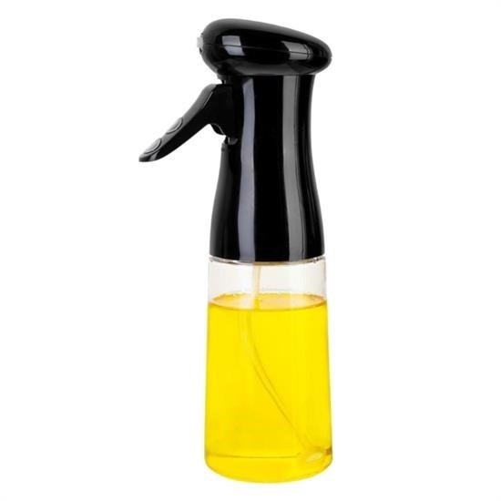 BUFFER® Çok Amaçlı Cam Şişe Püskürtmeli Dağıtıcı Yağdanlık Limonluk Sirke Sosluk Spreyi Siyah