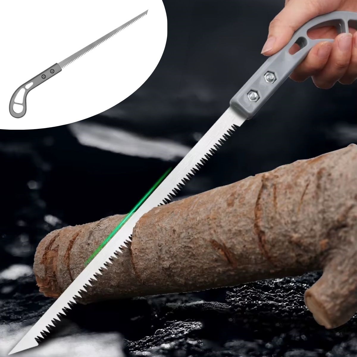 BUFFER® Mini Tavuk Kuyruk Testere,Keskin Kesici Kıl Testere