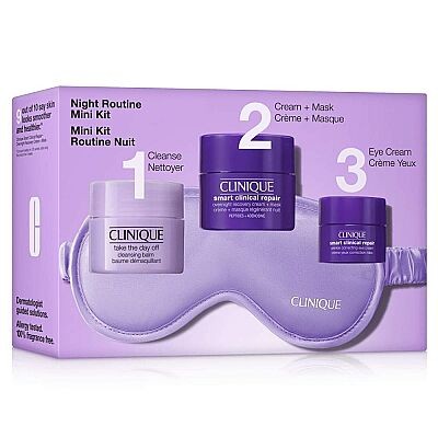 Clinique Night Routine Gece Rutini Mini Kit Set