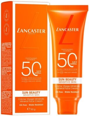 Lancaster Sun Beauty Sensitive Mineral Yüz Krem SPF50 50 ml