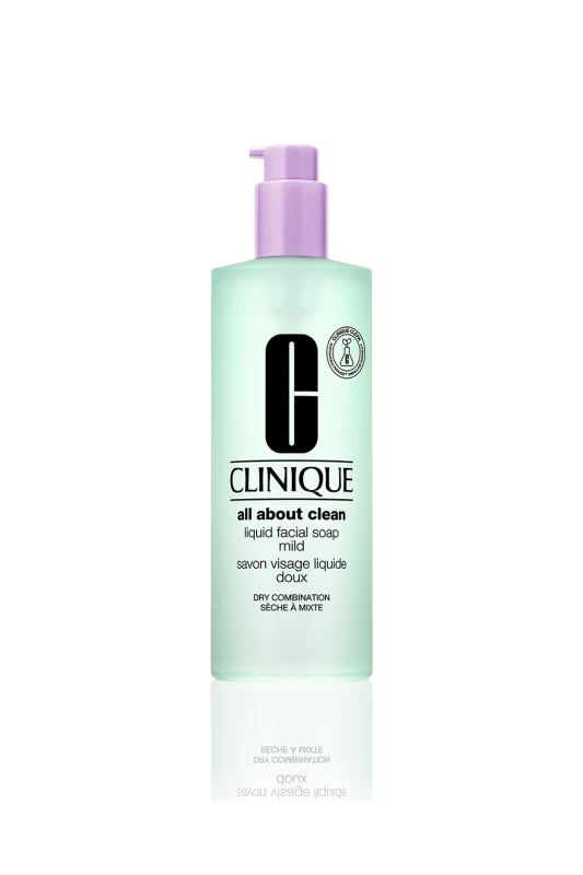 Clinique Liquid Facial Soap Likit Yüz Sabunu Kuru Karma Cilt Tipi 400 ml