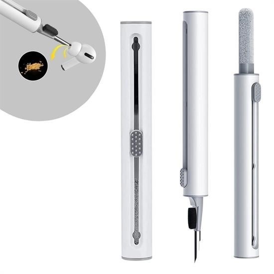 BUFFER® Çok Amaçlı Yumuşak Fırçalı Kablosuz Kulaklıklar İçin Kulaklık Temizleme Kiti