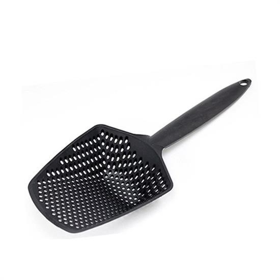 BUFFER® Isıya Dayanıklı Plastik Süzgeçli Kızartma ve Sebze Haşlama Kepçesi